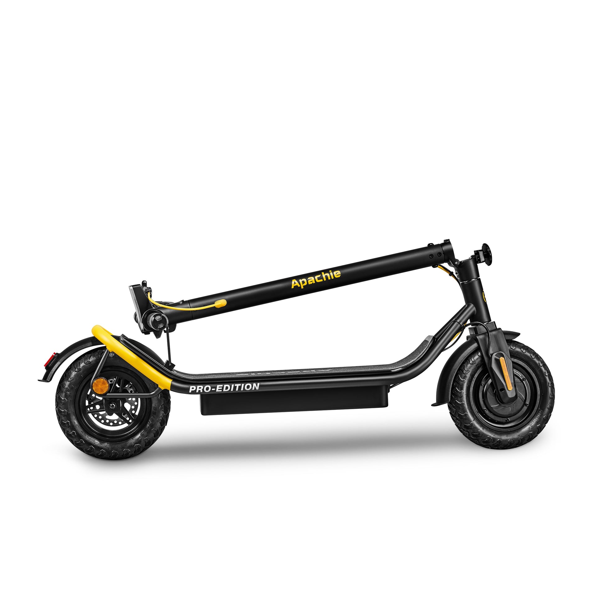 Apachie 500W Pro Edition Adult Electric Scooter - YELLOW