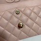 Chanel Classic Pink White gold Small