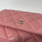 Chanel Women Wallet On Chain Pink Lambskin