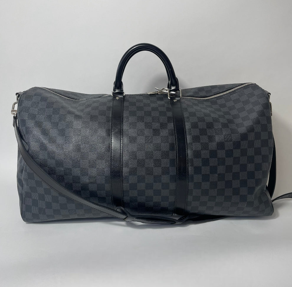 Louis Vuitton Keepall  Damier Graphite Canvas 55